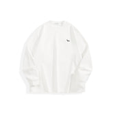 Men's White T-Shirt with Dog 3D Embroidery